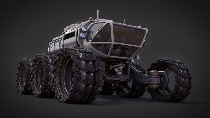 Sci-Fi вездеходы