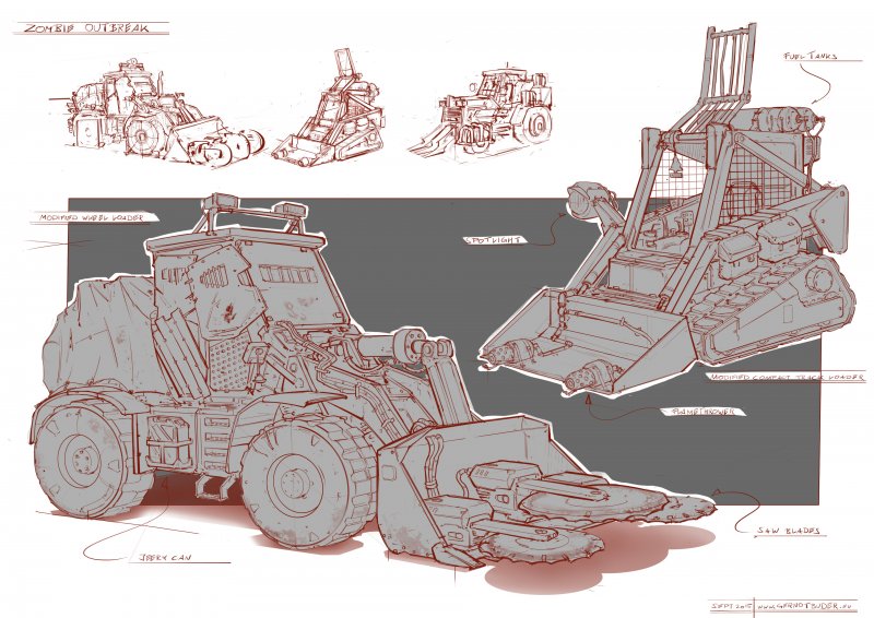 Sci Fi грузовик