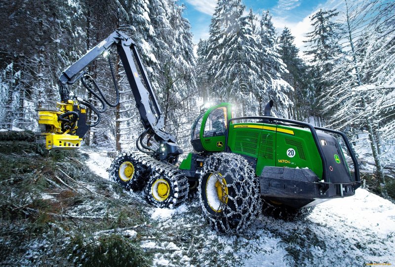 John Deere Лесозаготовительная техника
