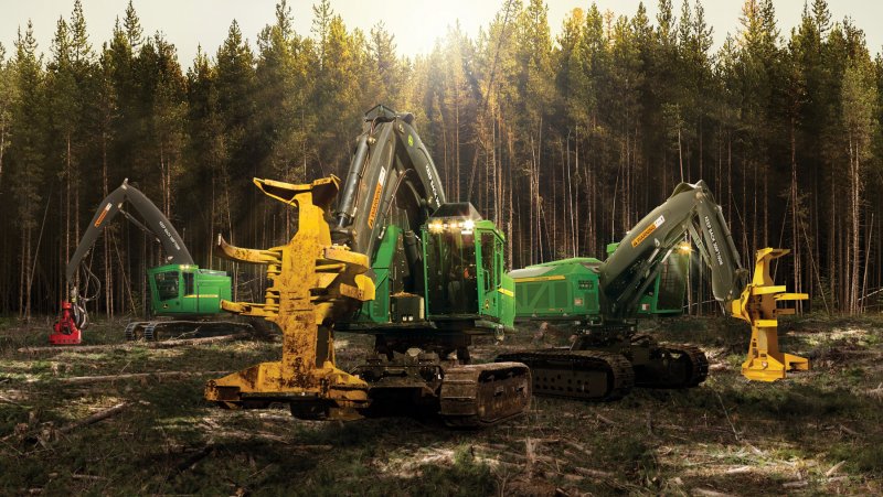 Лесная техника John Deere