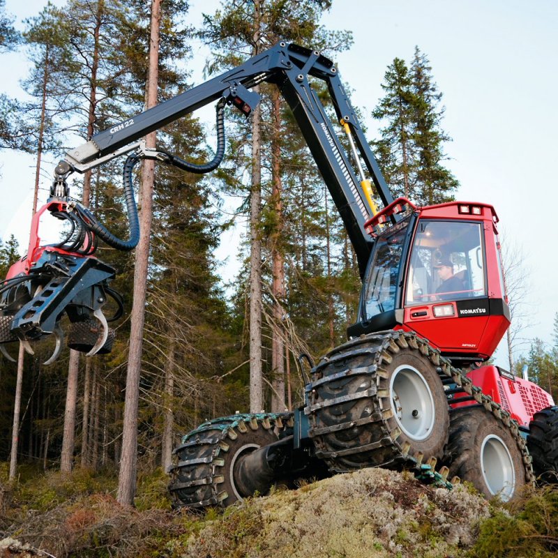 Komatsu Forest харвестер