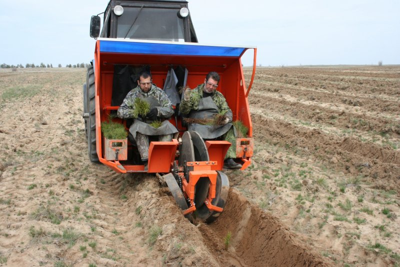 Лесопосадочная машина ЛМД-2