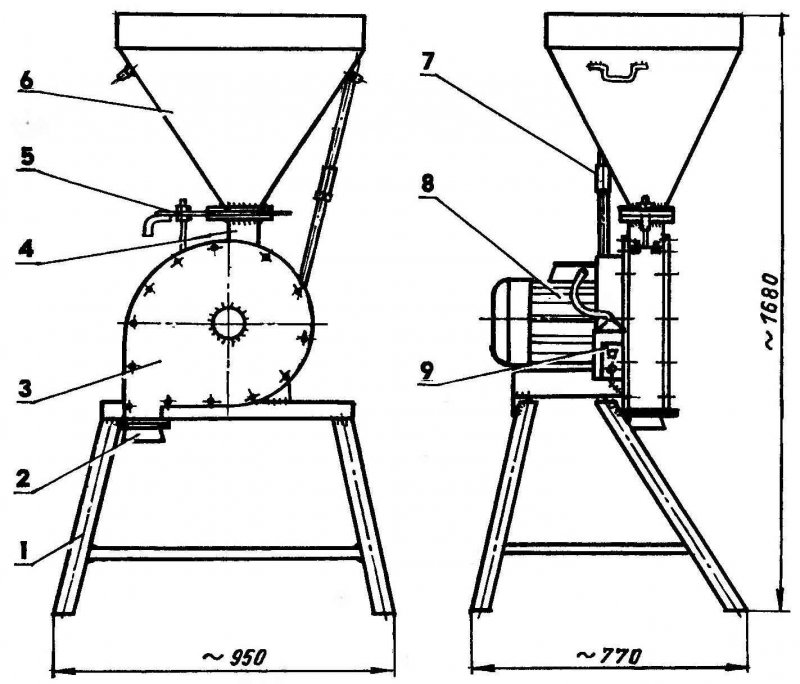 Корнерезка дисковая кд 100