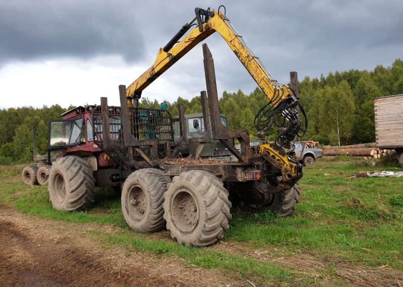 Форвардера John Deere 3d