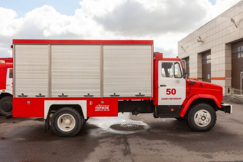Автомобиль газового тушения АГТ-1 ЗИЛ-433112