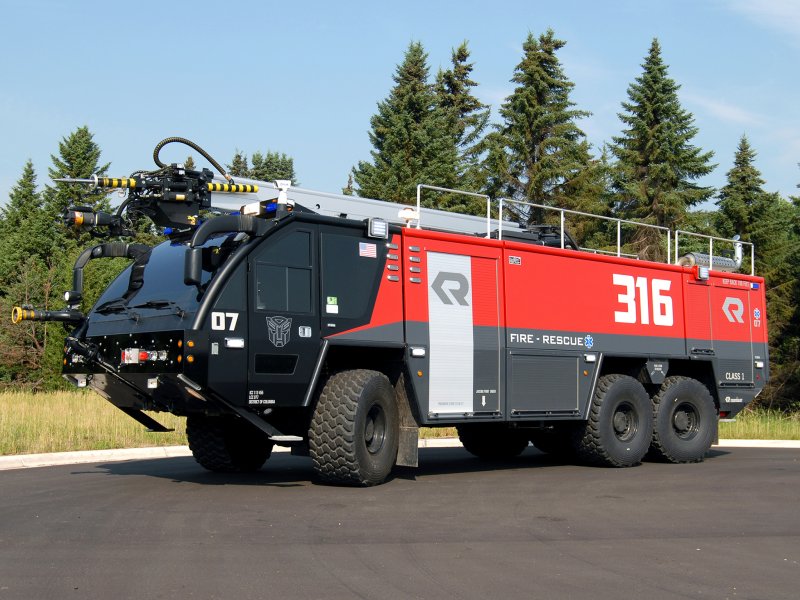 Пожарный автопоезд КРАЗ-6443