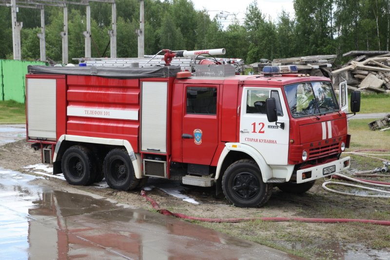 Автомобиль порошкового тушения