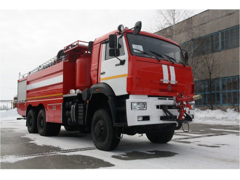 Урал 4320 пожарная автоцистерна