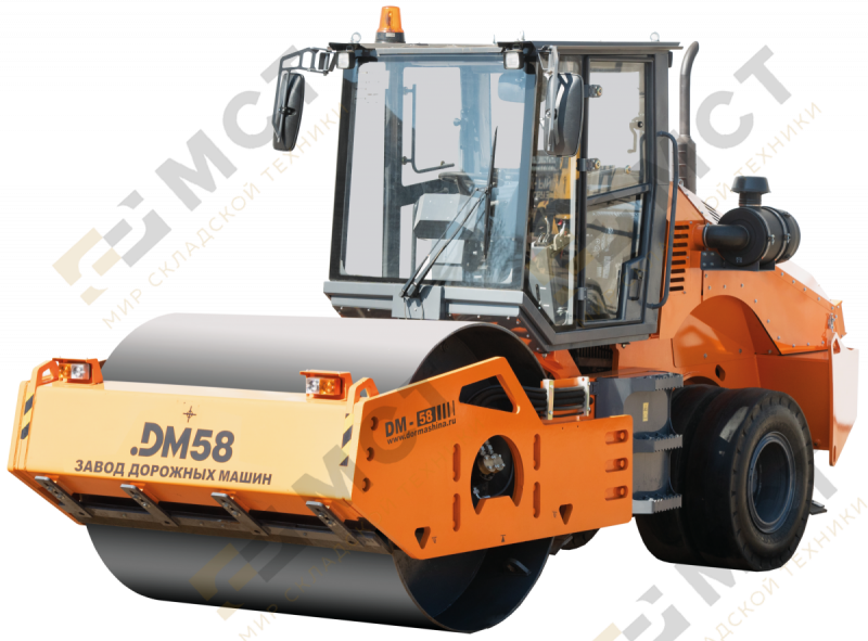 Каток дорожный комбинированный DM-58