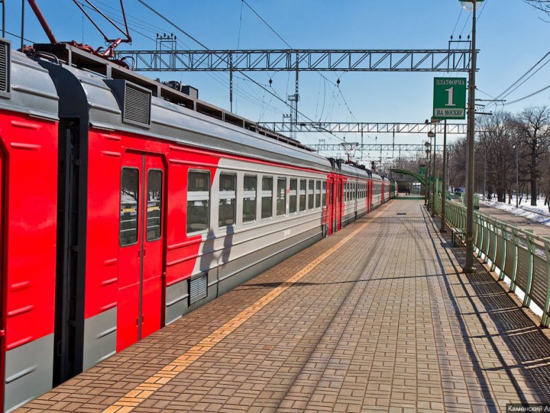 Платформа электрички
