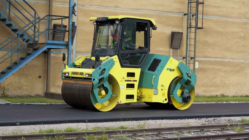 Каток дорожный трехвальцовый статический DM-13-SD