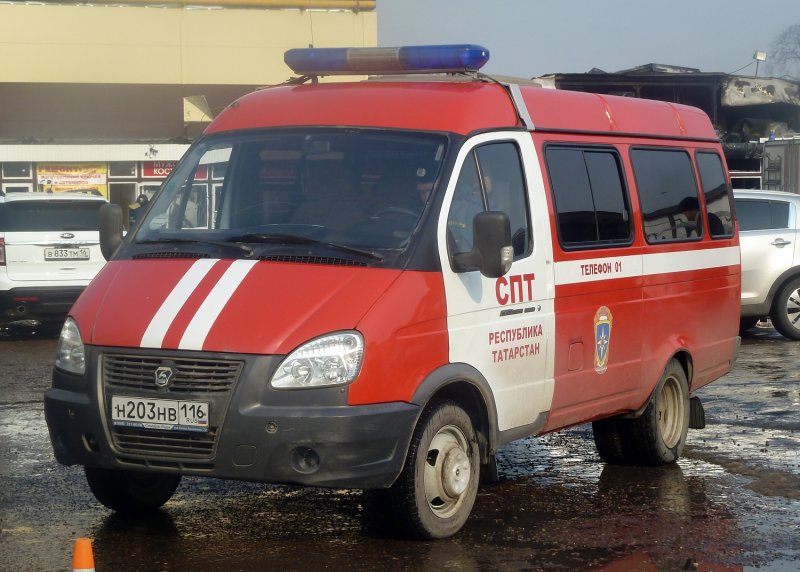 ГАЗ 3221 пожарная