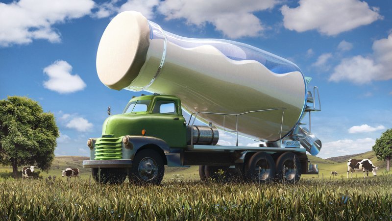 ГАЗ-33106 Валдай молоковоз