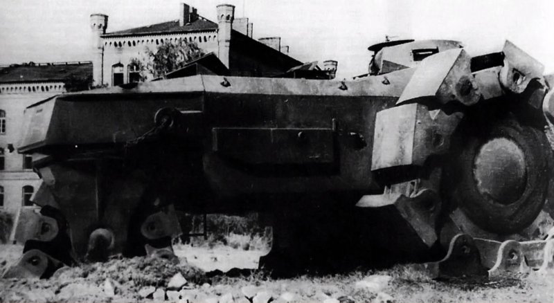 Противоминный трал Alkett VSKFZ 617/NK-101 Minenräumer