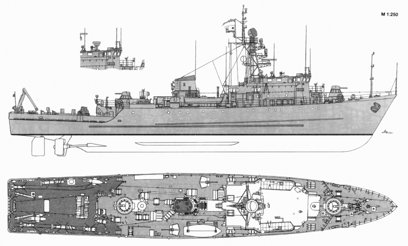 Гвардейский тральщик "т-205" ("ГАФЕЛЬ")