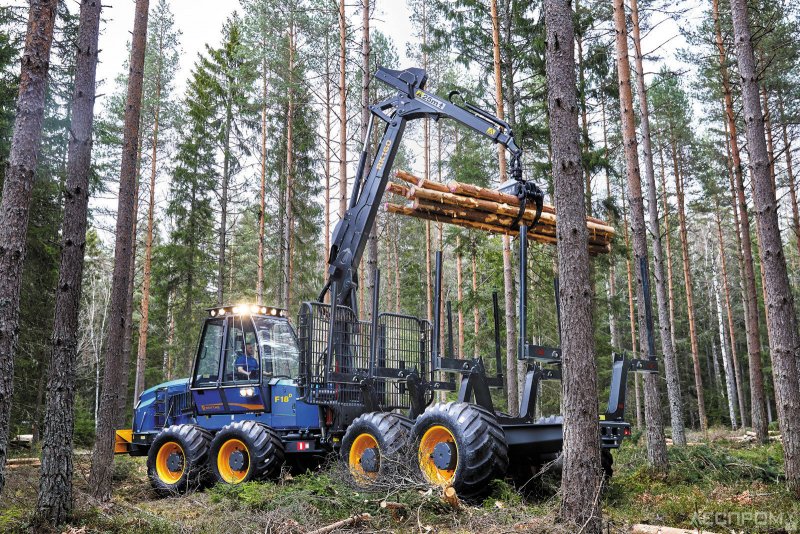 Rottne f18d форвардер