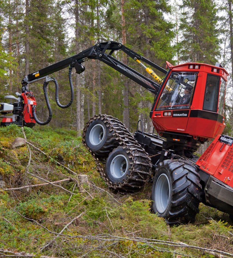 Харвестер Komatsu 931