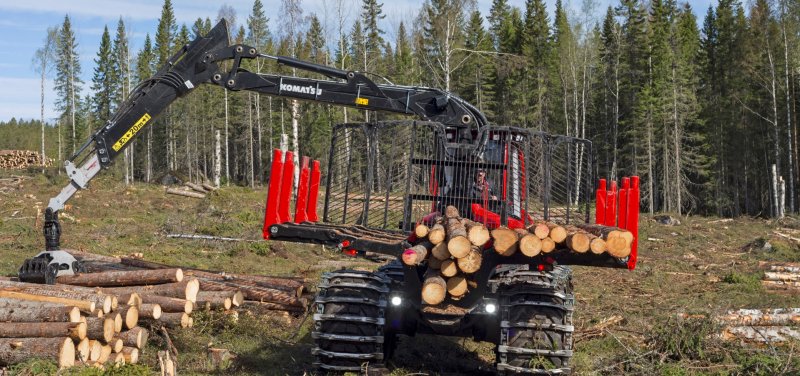 Форвардер Komatsu