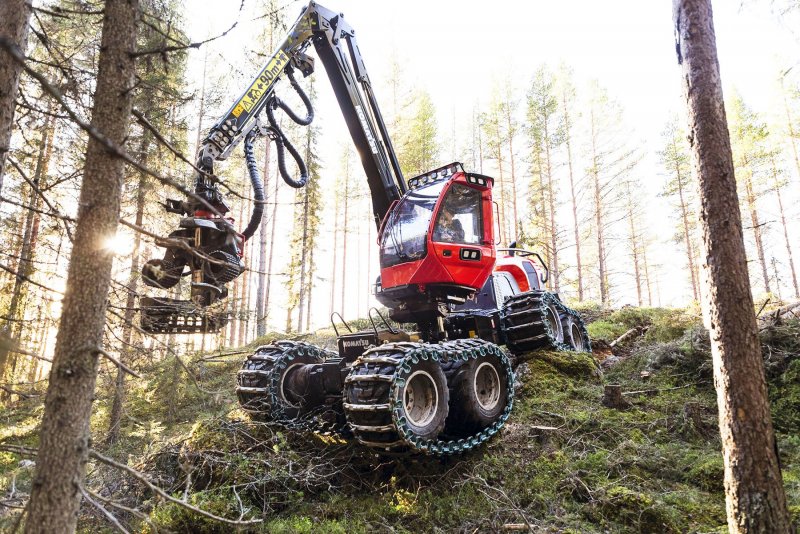Харвестер Komatsu