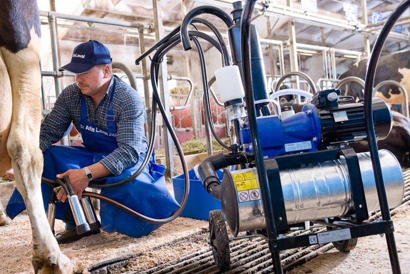 Доильный аппарат для коров DELAVAL dvp170