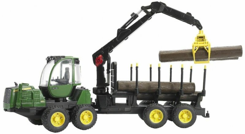 Трактор Bruder John Deere 1210e (02-133) 1:16 64 см