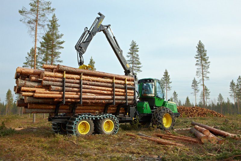 John Deere Forwarder 1010e фотоции