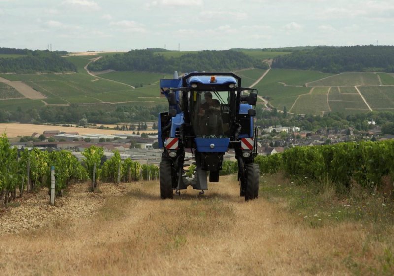 Виноградоуборочный комбайн New Holland