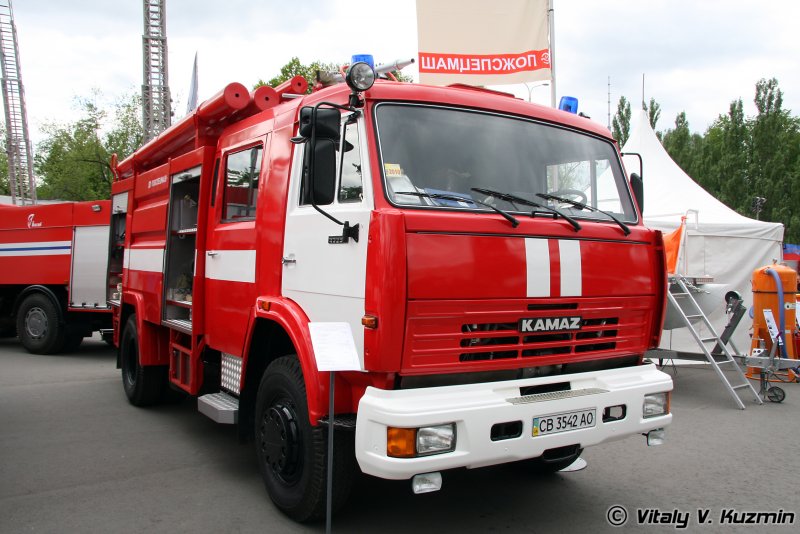 Пожарные машины на шасси КАМАЗ 43118