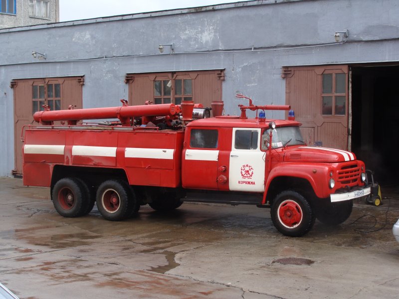 Fiat 621 пожарная машина