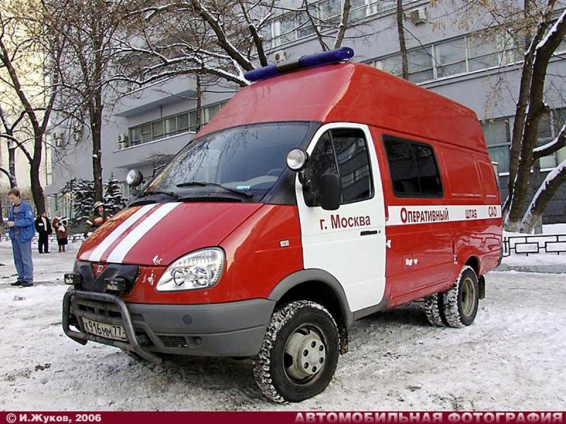 ГАЗ 3221 военный