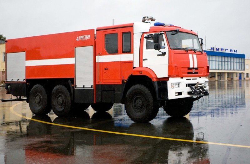 Пожарная машина Урал 4320