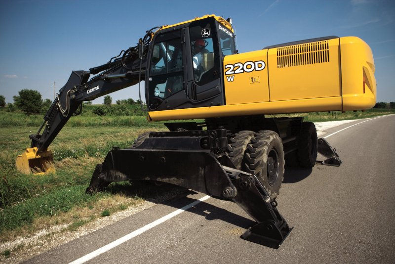 John Deere экскаватор