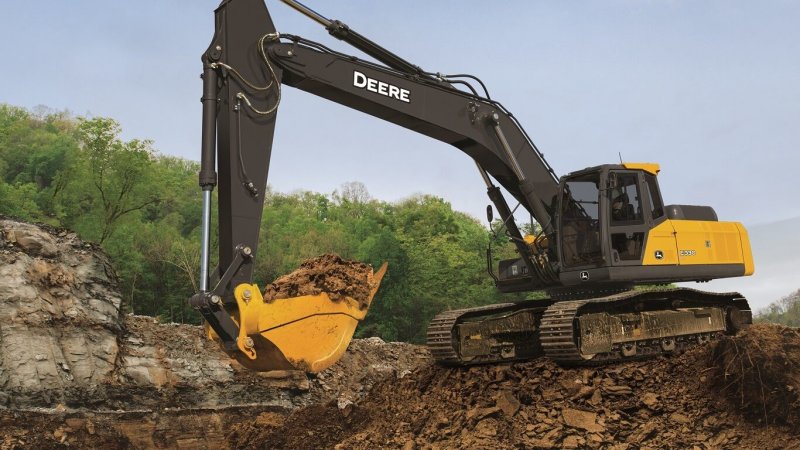 Гусеничные экскаваторы John Deere e330 LC