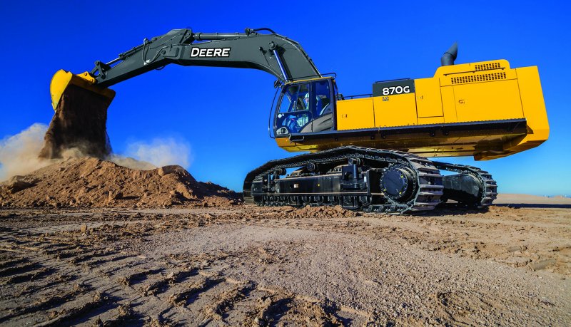 Экскаватор John Deere e210