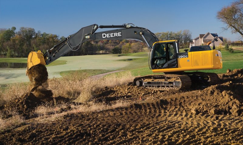 Мини экскаватор John Deere