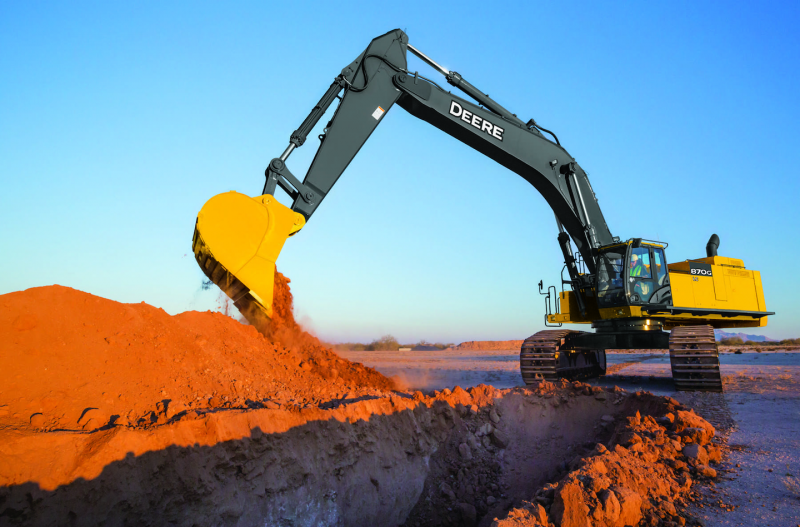 John Deere Backhoe Loader