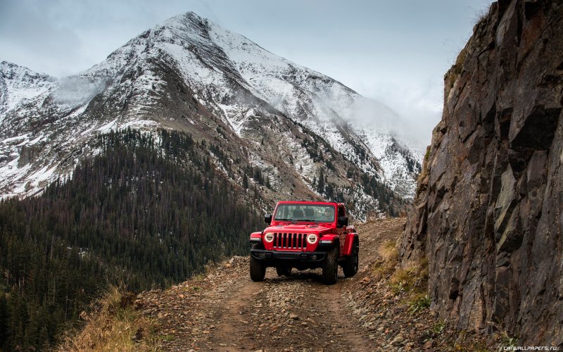 Rubicon Jeep по горам