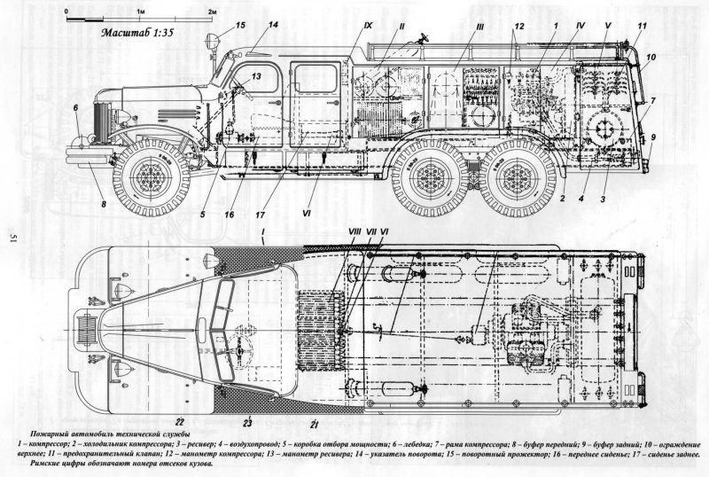 ЗИЛ 157 чертеж