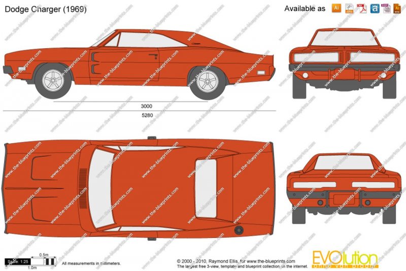 Chevrolet Corvette c3 Blueprints