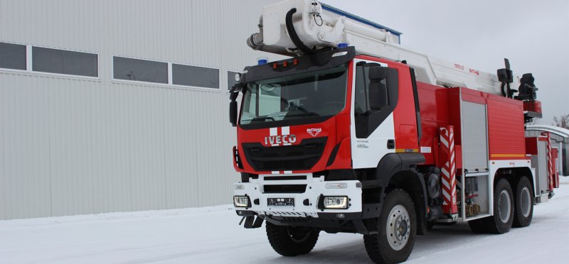 Пеноподъемник пожарный ППП-37 КАМАЗ-43118