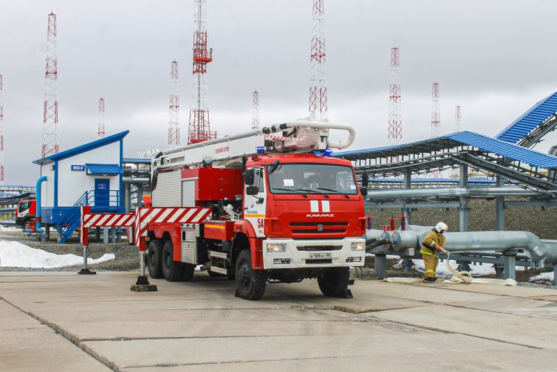 Пеноподъемник пожарный ППП-37 КАМАЗ-43118