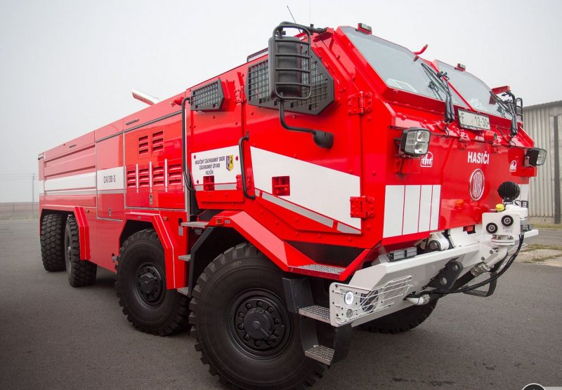 КАМАЗ пожарная машина 8x8