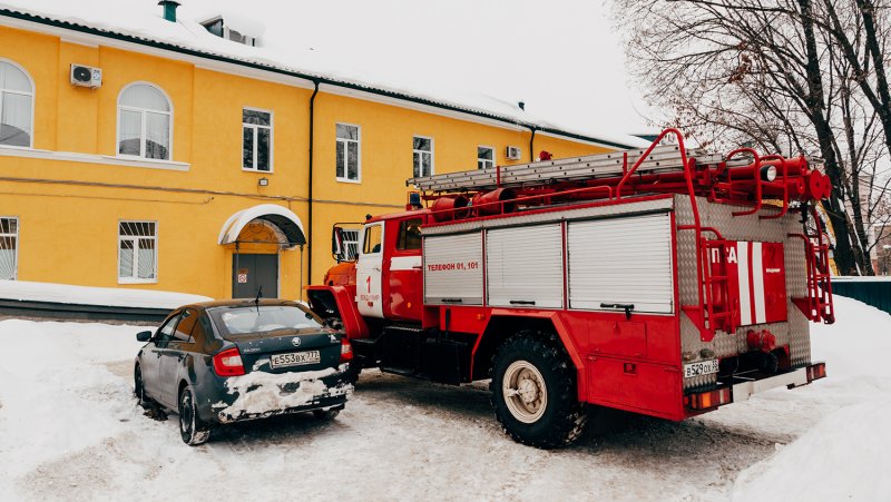 Пожарная машина Гатчина