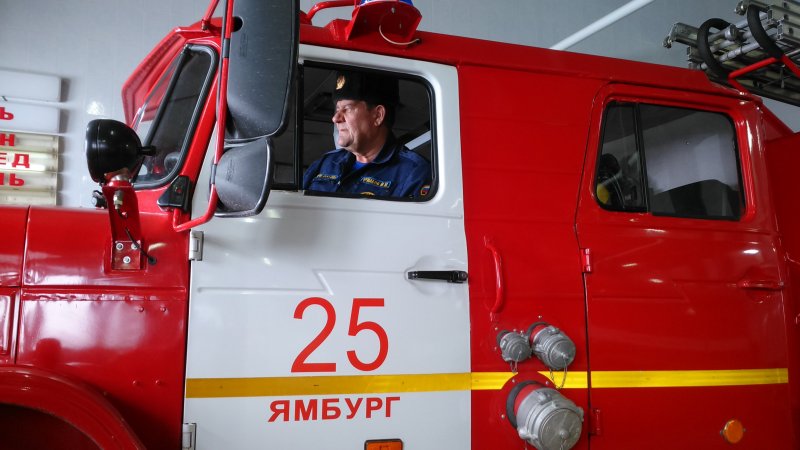 Водитель пожарного авто