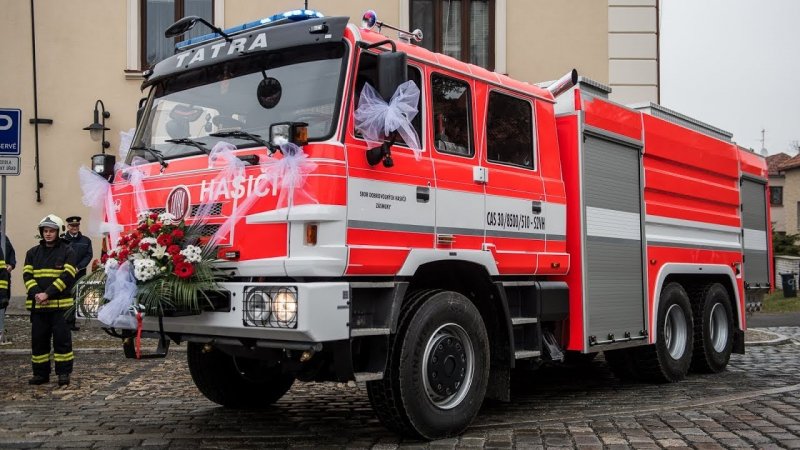 Пожарный автомобиль Татра