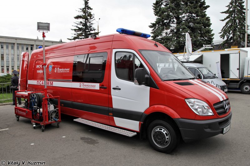 Мерседес Спринтер пожарный