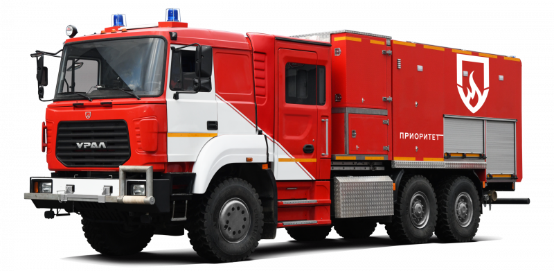 Урал 6370 пожарный