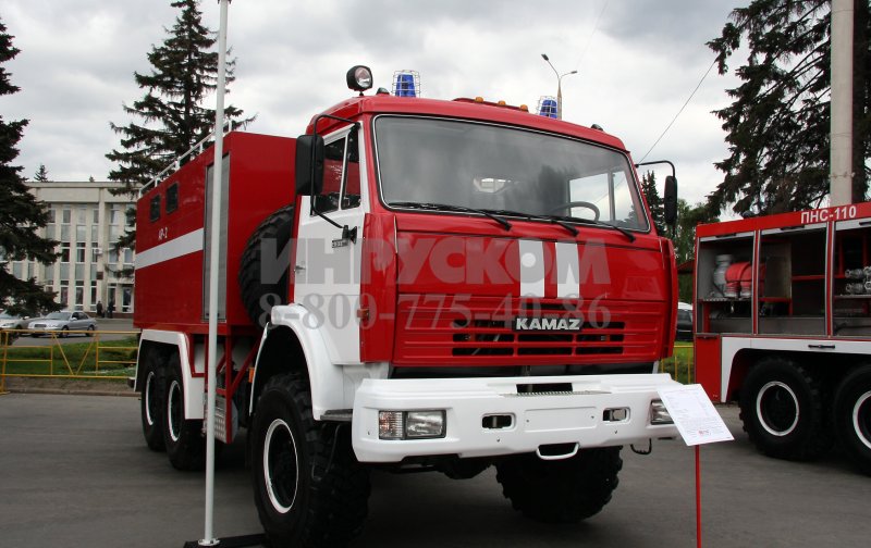 КАМАЗ 43114 пожарный автомобиль