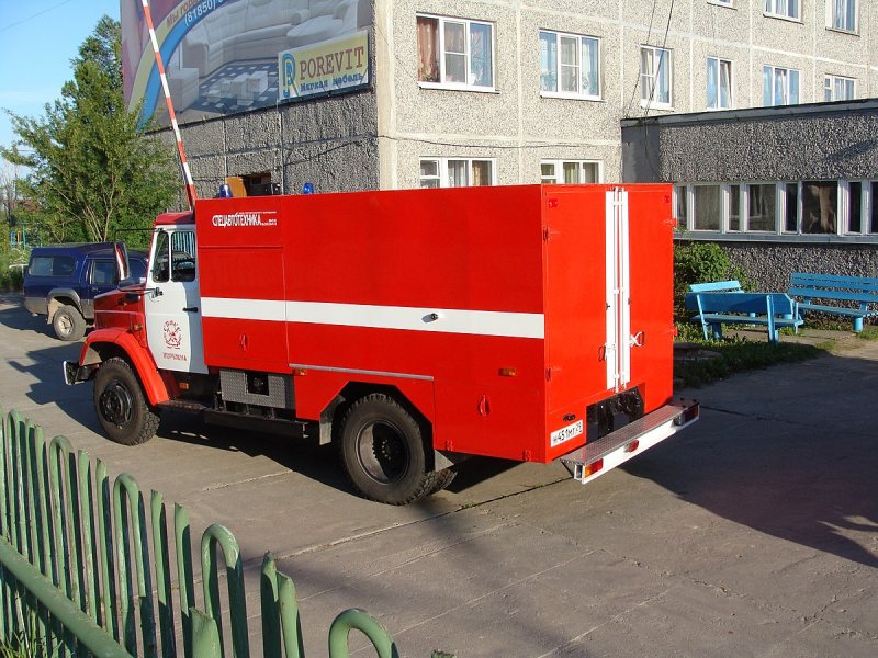 ЗИЛ 157 рукавный автомобиль