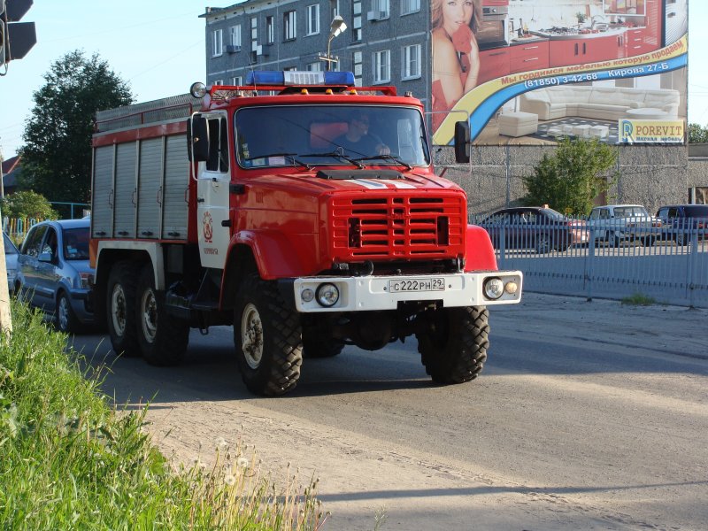 Автоцистерна пожарная АЦ 1,6-40 (ГАЗ-3308)